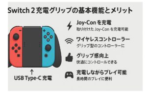 switch2の充電グリップの基本機能とメリット