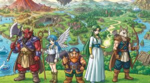 ドラクエ10オフラインの主要ストーリーと種族紹介