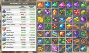 ドラクエ10 バザー相場の変動を利用した金策戦略
