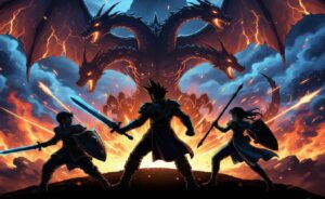 ドラクエ12の新バトルシステムを想像させる戦闘構図