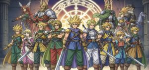 歴代ドラクエ人気キャラの代表10名をビジュアル化した一覧