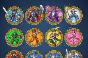 各職業キャラのイラストで転職のイメージを視覚化