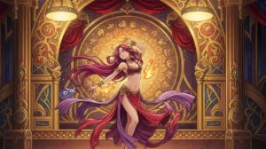 自由に踊るドラクエ マーニャの美しい舞姿