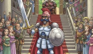 ラクエ ライアンの年齢と風格を感じる描写