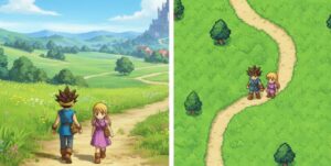 ドラクエ5 PS2版とSFC版のグラフィック比較