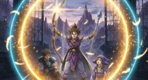 ドラクエ8ククールの杖と弓スキルを使う万能型サポート構成の画像