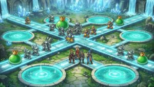 ドラクエ9レベル上げ裏ルートで使う狩場マップ