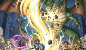 ギガモンスター ラプソーン戦でギガアタックを発動する瞬間