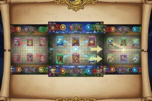 ドラクエライバルズ 他カードゲームとの盤面構造比較図