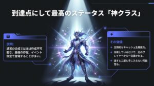 イベント限定で入手可能な最強ステータスを持つ神クラスキャラクターの解説