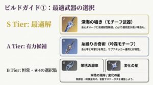 カンタレラ 最強武器ランキング 深海の囁きと代用候補